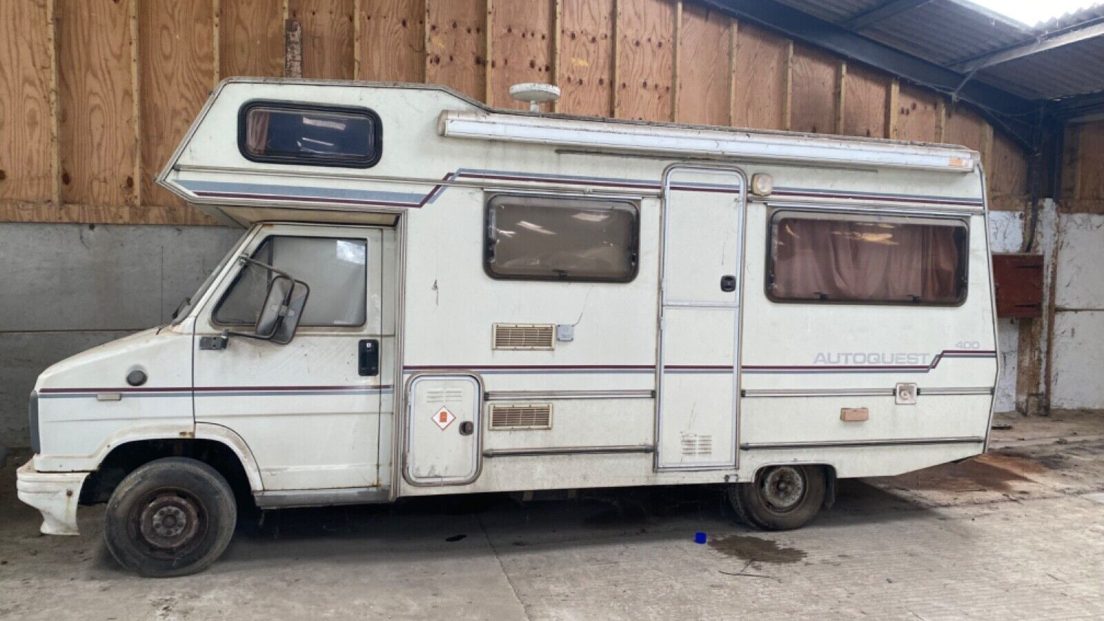 Barn Find Talbot Express Elddis Autoquest Camper Van Uk Barn Finds