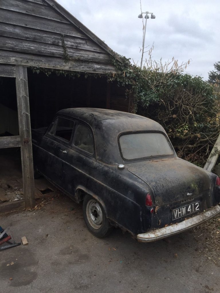 1955 Ford Anglia Barn Find
