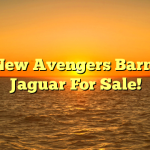 The New Avengers Barn Find Jaguar For Sale!