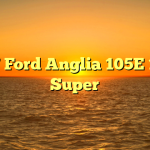 1967 Ford Anglia 105E 1200 Super