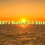 1973 Rover 3.5 litre