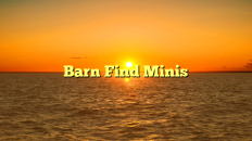 Barn Find Minis