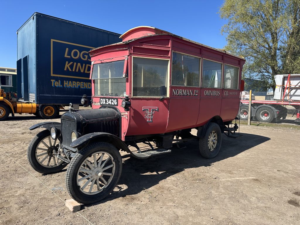 1922 Ford Model TT omnibus vintage bus at Cheffins auction