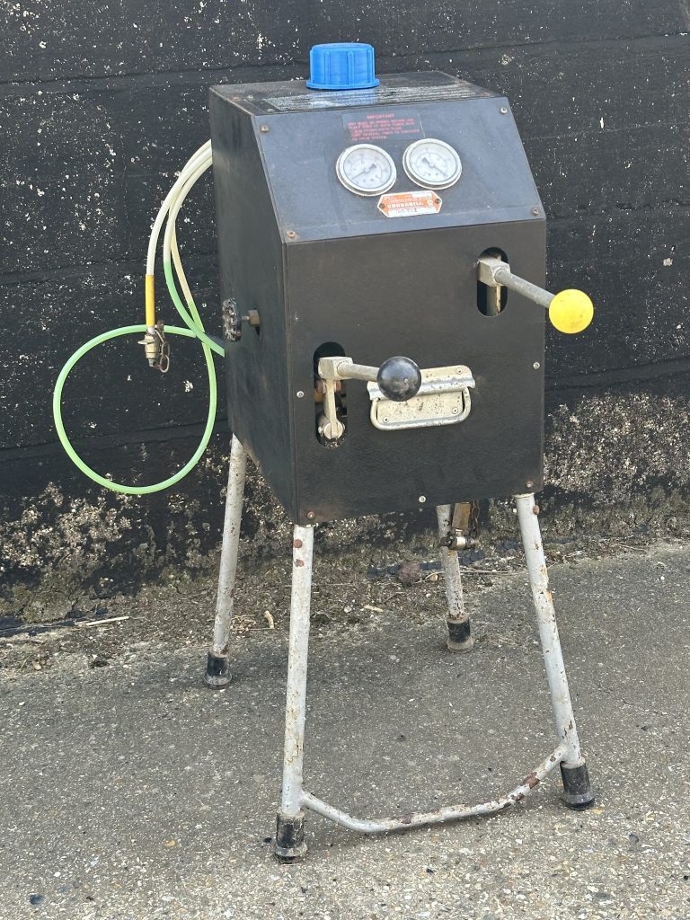 Vintage Churchill Hydrolastic suspension pump workshop equipment