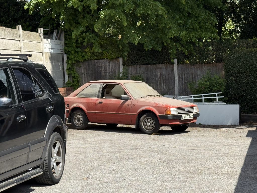 1982 Ford Escort 1.3L found after 39 years off the road