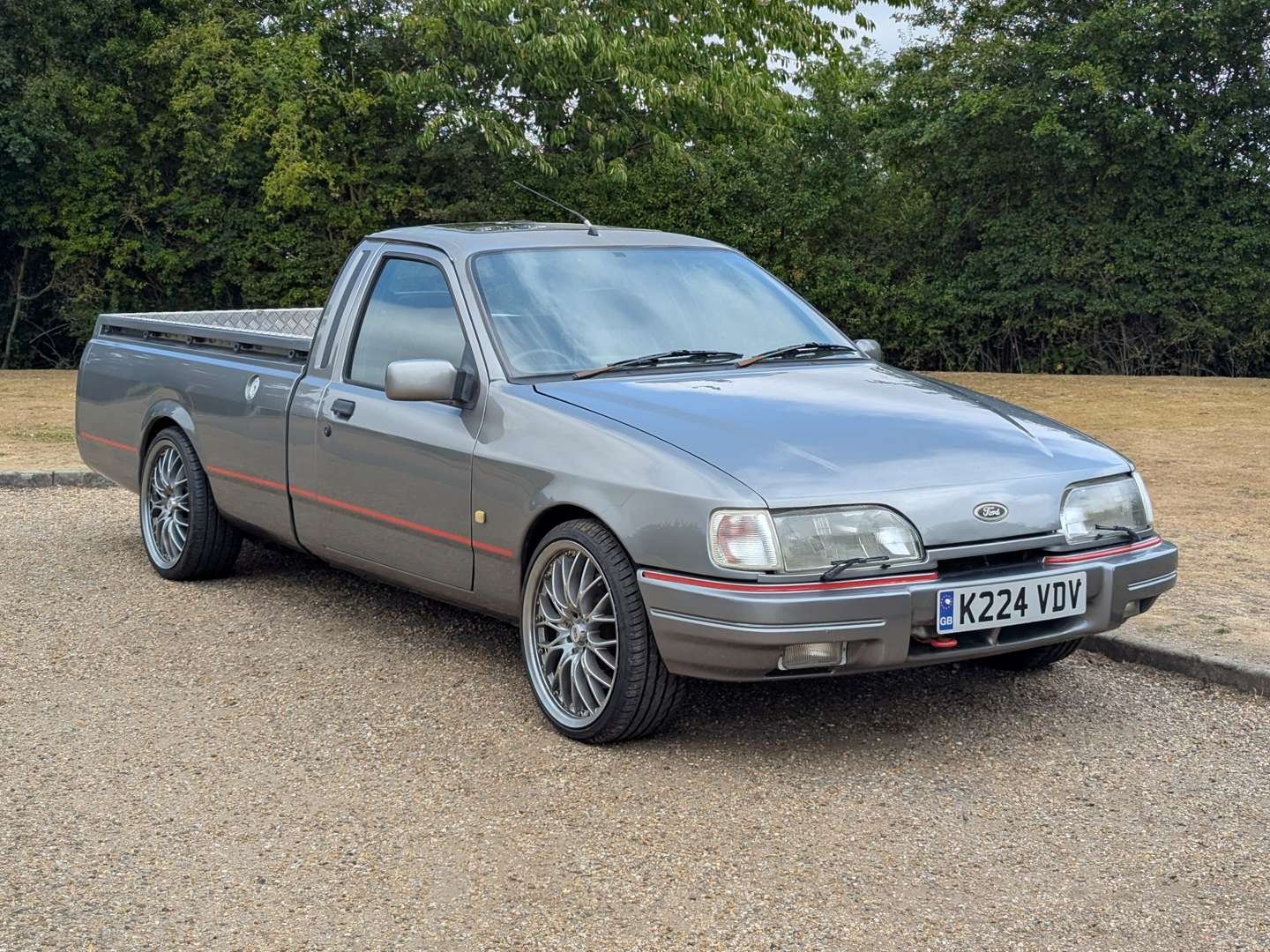 Modified 1993 Ford P100 pickup with Cosworth 2.9-litre V6 engine sold at Anglia Car Auctions