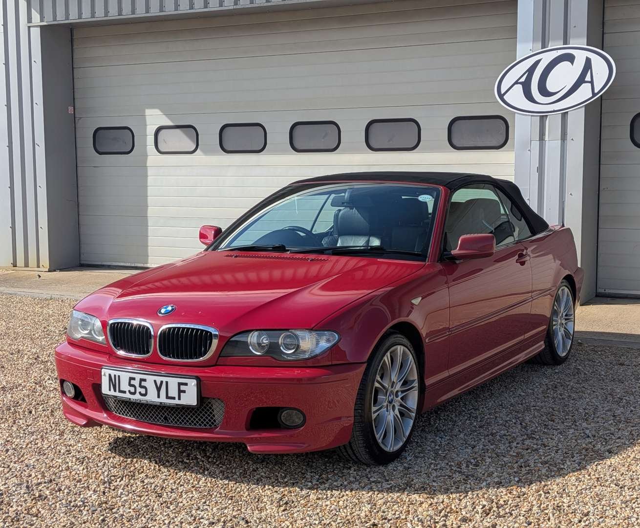 2005 BMW 318Ci E46 Convertible in Imola Red at Anglia Car Auctions